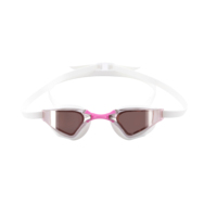Lunettes de natation de piscine de sport personnalisées pour adultes Lunettes de natation professionnelles à lentille miroir en silicone écologique