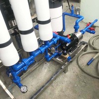 Système de traitement de l'eau minérale RO commerciale machine à eau pure système de filtration nano