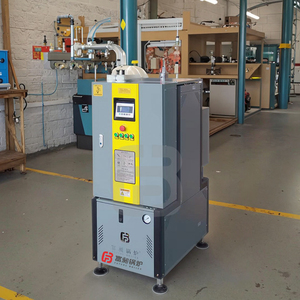 Machine à vapeur électrique verticale commerciale Future Boiler pour le repassage des chapeaux, à économie d'énergie, avec contrôle automatique et surveillance à distance - Product Image 1