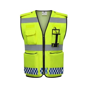 ANSI Standards V-collar Road Construction Surveyor Workwear <strong>Hi</strong> <strong>Vis</strong> Custom Safety Vest <strong>Jacket</strong> for Man <strong>Woman</strong> - Product Image 1