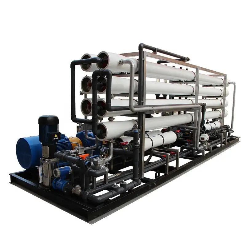 Zeewater Ontzilting Plant 15Ton Per Uur Pure Waterzuivering Apparatuur 2 Stadium Ro Systeem