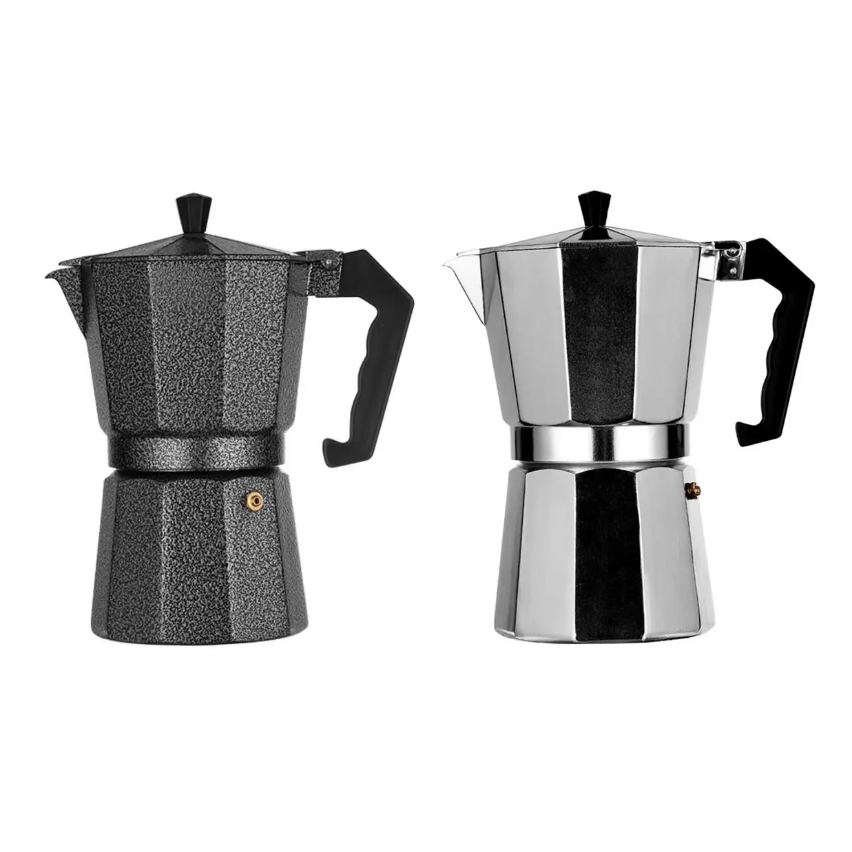 Grosir Gaya Italia Aluminium Mocha Espresso Cappucino Pembuat Kopi Mocha Cafettiera Moka Pot