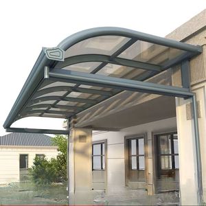Meilleure <span class=keywords><strong>vente</strong></span> pare-soleil en polycarbonate auvent <span class=keywords><strong>de</strong></span> toit en PC à cadre en aluminium personnalisé - Product Image 5