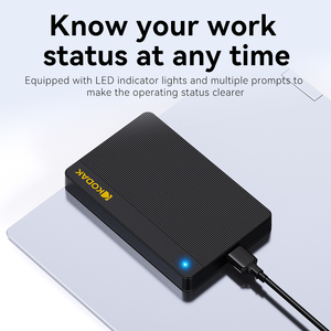 Disque dur externe portable Kodak P160 USB 3.0 5 Gbps 2,5 pouces en plastique neuf pour ordinateur portable PS5 PS4 - Product Image 5