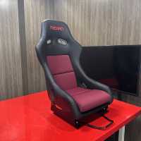 Siège de course universel JBR 1039RTF en fibre de carbone et textile, fauteuil sport pour simulateur de jeu