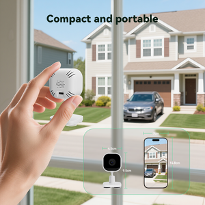 3MP 2K macchina fotografica della finestra di Wifi per la macchina fotografica di sicurezza della Mini finestra della macchina fotografica a casa - Product Image 3