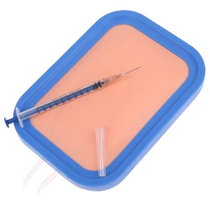 KyrenMed Peau Humaine Vénipuncture IV Injection Suture Formation Silicone Modèle Kit Veineux Sang Dessin Pratique <span class=keywords><strong>Pad</strong></span> - Product Image 3