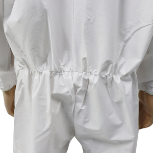 Combinaison de protection Junlong pour salle blanche, en <span class=keywords><strong>film</strong></span> microporeux laminé, imperméable, anti-coupure, antistatique, homologuée Type 5/6 - Product Image 3