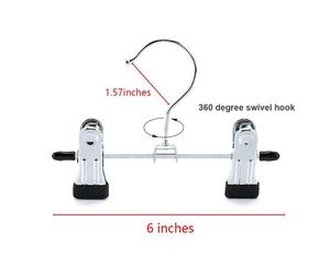 Hete Verkoop Laarzen Clips <span class=keywords><strong>Hanger</strong></span> Draagbare Garderobekast Kleding Organizer Metalen Clips <span class=keywords><strong>Hanger</strong></span> Voor Schoenen - Product Image 4