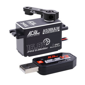 A53BULW Motor Digital Sin Escobillas de Bajo Perfil, Resistente al Agua, 3S/4S, 66.5g, 0.08Seg, para RC Crawler Buggy 1/10, Metálico, para DRONE - Product Image 5