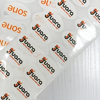 Autocollants personnalisés en vinyle imperméable auto-adhésifs avec logo publicitaire gratuit et couleur sur mesure pour étiquettes de thé au lait