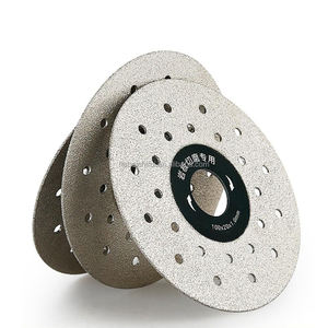 Disque de meulage de coupe de carreaux diamantés brasés sous vide de 4 pouces bon marché disque de coupe en grès <span class=keywords><strong>Dekton</strong></span> lame de scie pour la céramique - Product Image 1