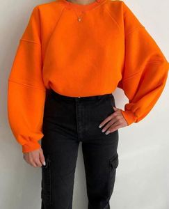 Maglioncino da <span class=keywords><strong>donna</strong></span> a girocollo Oversize Casual maglione lavorato a <span class=keywords><strong>maglia</strong></span> da <span class=keywords><strong>donna</strong></span> alla moda - Product Image 6