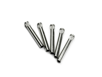 Rivets semi-tubulaires en acier inoxydable à tête plate 2mm 3mm 4mm Série haute précision pour l'assemblage de quincaillerie