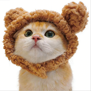 Cappelli per Animali Domestici in Peluche, Divertenti Copricapo per Gatti, Accessori per Cani, Abbigliamento all'Ingrosso - Product Image 1