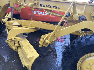 Niveleuse Komatsu GD661A d'occasion de haute qualité avec moteur CAT, lame renforcée et ripper – Durabilité exceptionnelle pour travaux lourds - Product Image 6