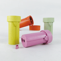 Barillet intérieur rechargeable écologique de 60 ml pour contenants de déodorant en stick, en paille de blé