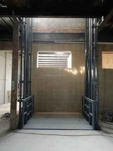 Ascensore Merci Personalizzato con Capacità 500kg-5000kg, Idraulico/Elettrico, <span class=keywords><strong>per</strong></span> Interni/Esterni, Montaggio a Parete, Tipo su Rotaia, Costruzione in Acciaio - Product Image 3