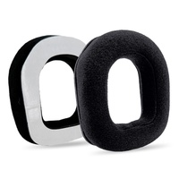 Bantalan Telinga Kompatibel untuk Headphone Logitech Astro A10 Bantalan Penutup Spons Nyaman Pengganti yang Nyaman