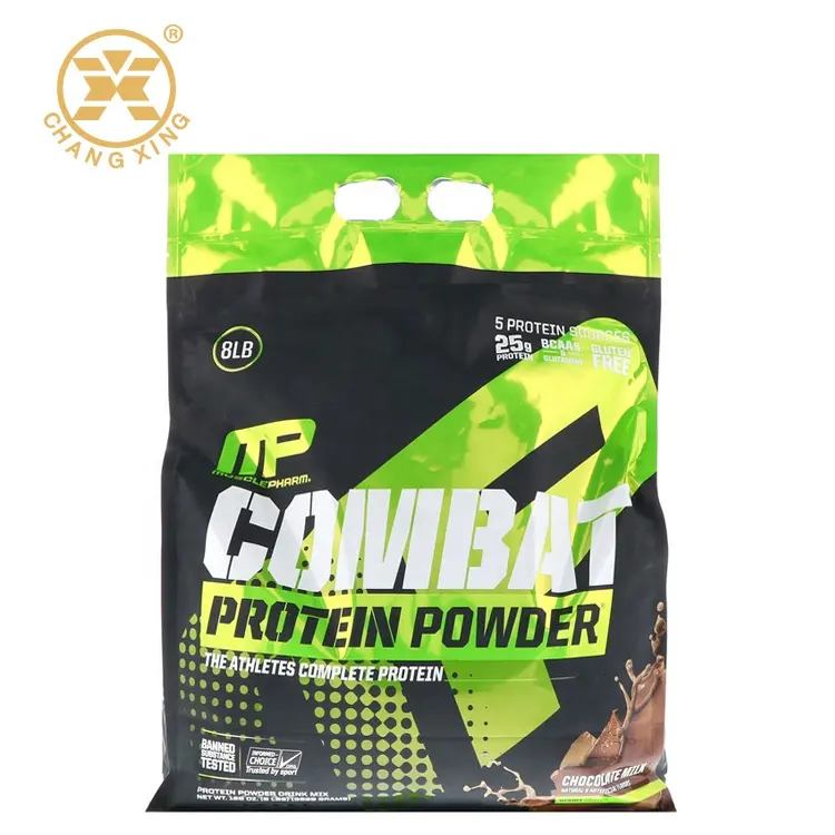 Túi Cách Ly Protein Túi Đóng Gói Đáy Phẳng Không Chứa Gluten 1KG