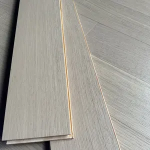 Plancher en bois d'ingénierie multicouche imperméable Plancher en bois d'ingénierie personnalisable de 50 couleurs supplémentaires