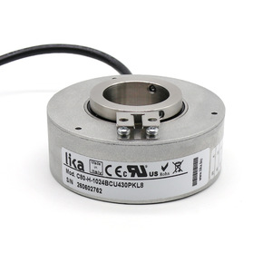Encodeur incrémental Lika C80-H-1024BCU430PKL8 à centre ouvert avec câbles, fabriqué en Italie - Product Image 1