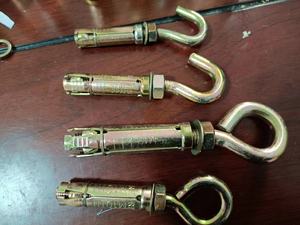 Ancre de <span class=keywords><strong>fixation</strong></span> en acier au carbone avec <span class=keywords><strong>crochet</strong></span> à œil 3 pièces 4 pièces M10/M16 Grade 4.8/6.8 - Product Image 3