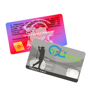 Carte de visite magnétique en PVC avec impression numérique personnalisée, hologramme et formes sur mesure - Product Image 6