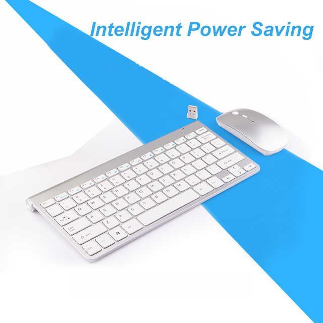OEM Professional Simple 2.4G Battery Wireless Keyboard and Mouse Combo Ergonomic Waterproof Office Set