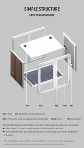 Cabina de oficina privada insonorizada, módulo Pod para cabina de teléfono móvil, caja de teléfono móvil, <span class=keywords><strong>chat</strong></span> para dos personas con sistema de ventilación - Product Image 6