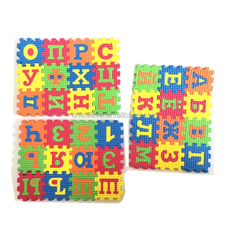 Tappetino per Puzzle in schiuma EVA del produttore per bambini che giocano con il tappetino per bambini ABC