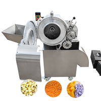 Industriële Wortelgroente Snijmachine Fruit Ui Mango In Blokjes Snijden Apple Cutting Verwerking Uienbreker