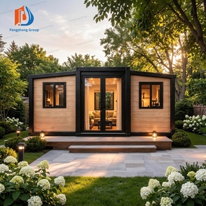Luxury Modern Green Modular Mobile Cabin Prefab Tiny House <b>Portable</b> Flat Pack Detachable Office Building Villa Apartment - Product Image 1