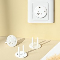 Cache-prise de sécurité pour bébé en PVC, protection étanche pour prises électriques, couvre-prise pour enfants