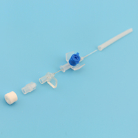 Seringue vétérinaire jetable avec aiguille, cathéter IV à fixation continue avec port d'injection, nouvelle génération de cathéter IV jetable