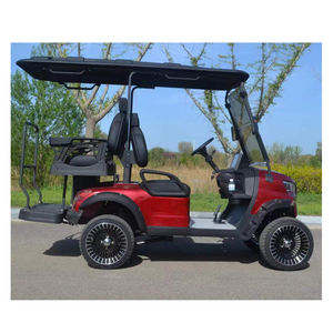 Volant de voiture tout-terrain électrique unique voiturette de golf pour 12 personnes - Product Image 4