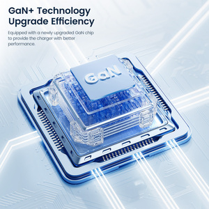 Caricatore GaN Toocki a Doppia Porta 33W in Materiale PC+ABS, USB-C 33W e USB-A 20W con Display Digitale Intelligente per <span class=keywords><strong>iPhone</strong></span> iPad Casa - Product Image 5