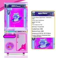 Machine à griffes commerciale avec accepteur de billets et monnayeur, machine à prix à griffes pour salles d'arcade, centres commerciaux et FEC