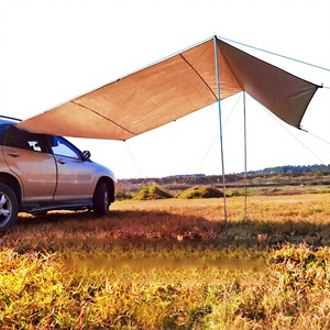 Rainproof Sunproof Summer Car Canopy Side <b>Tent</b> 440cm for Sedan SUV Outdoor Camping with Waterproof Oxford Cloth Three-piece set - Product Image 1