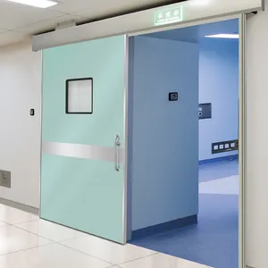 新型高品质医院自动医疗门实验室铅保护门医院用密封滑动门