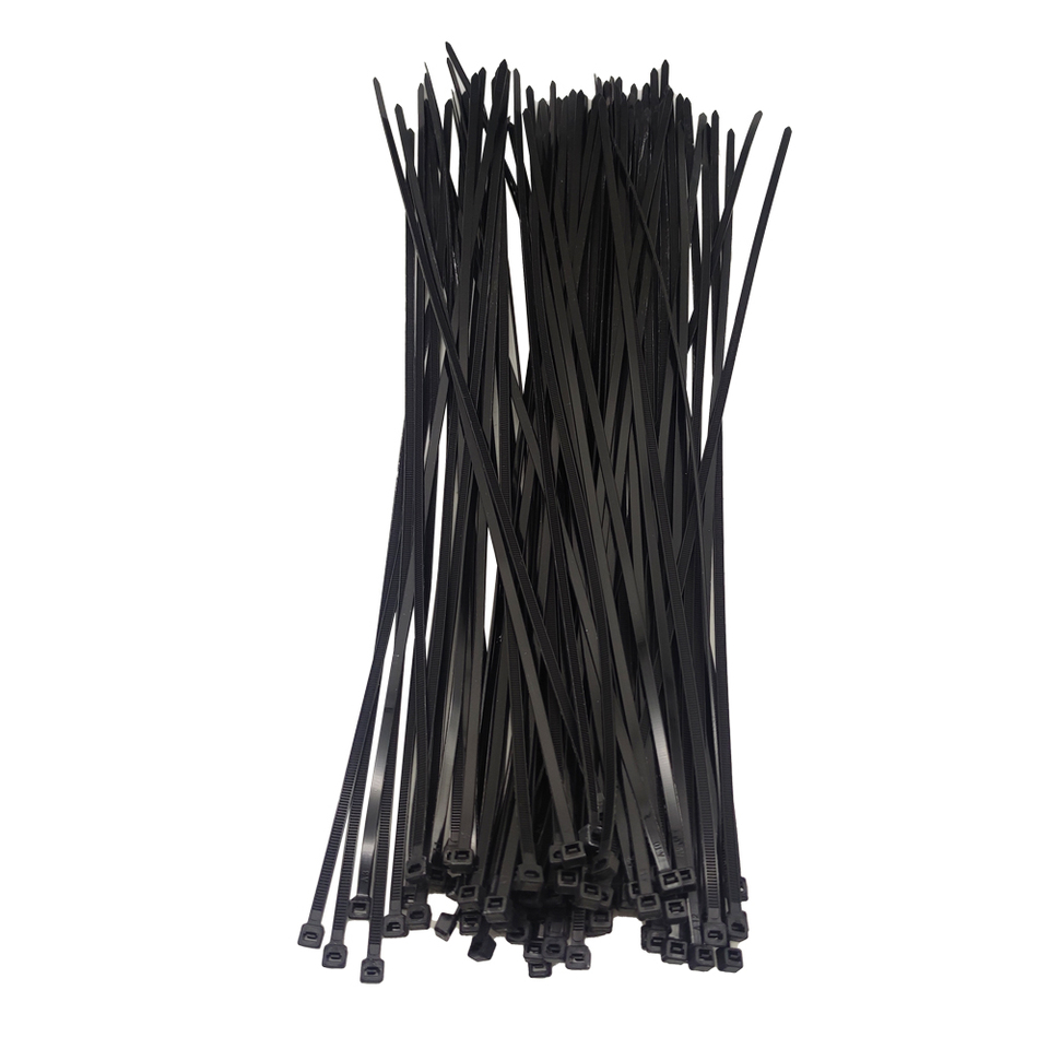 Different Size White Black Nylon Cable Tie Cable Tie Wraps Bridas De Nailon