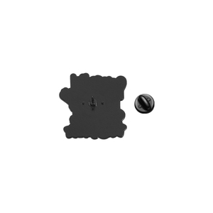 Pin de esmalte con diseño de ratón que dice '<span class=keywords><strong>rats</strong></span> spelled backwards is star', juego de palabras, ratón lindo con orejas rosas, roedor gris, cita, broche, insignia de solapa, joyería al por mayor - Product Image 5