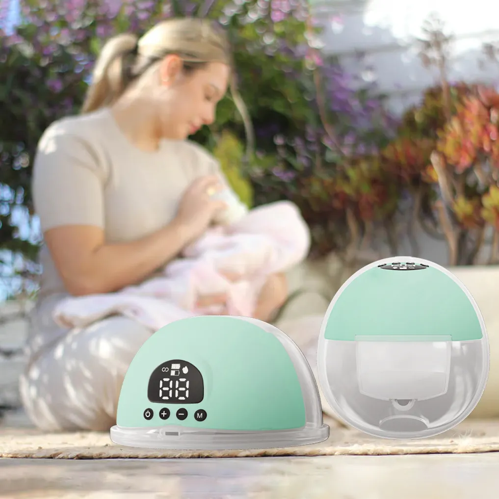 Electriqu Lait lốp sacaleche trẻ sơ sinh cho ăn Sản phẩm mặc vú bơm sữa điện vắt sữa Breastpump Handsfree