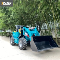 Chargeur sur pneus électrique compact de chantier YUANGONG de haute qualité, vente chaude, 500 kg, batterie AC, mini, à vendre