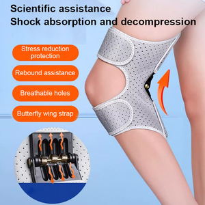 Genouillères de soutien pour la course et la randonnée en extérieur, avec protection rotulienne et soutien puissant pour les jambes faibles et les jambes froides - Product Image 4