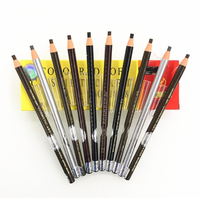 Crayon à sourcils en bois Pmu Brow de Microblading de marque privée imperméable pour le maquillage permanent des sourcils