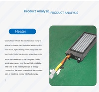 Calentador Eléctrico PTC de Cerámica Corrugado para Uso Industrial, Venta al por Mayor de Fábrica, Elemento Calefactor Completo Personalizable, Potencia de 30W-3000W
