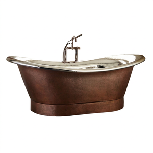 Metal Copper <b>Bath</b> Tub , 100% Pure Copper <b>Bath</b> Tub , Copper Tub - Product Image 1