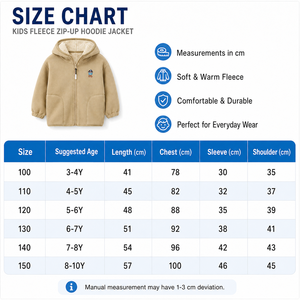 Veste d'hiver 2026 pour garçons en polaire sherpa, épaisse et chaude, à fermeture éclair, avec capuche, manteau décontracté ample pour enfants, doublure <span class=keywords><strong>Teddy</strong></span>, vêtement d'extérieur tendance - Product Image 6
