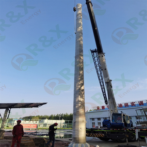 Générateur d'éolienne à grand axe horizontal à usage domestique portable 10KW-50KW <span class=keywords><strong>batterie</strong></span> Lithium-ion <span class=keywords><strong>48V</strong></span>-380V système d'énergie éolienne - Product Image 4